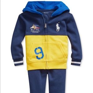 Polo Ralph Lauren baby boys cotton French Terry